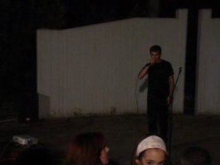 Emiljano singing "Through the glass" by Stone Sour