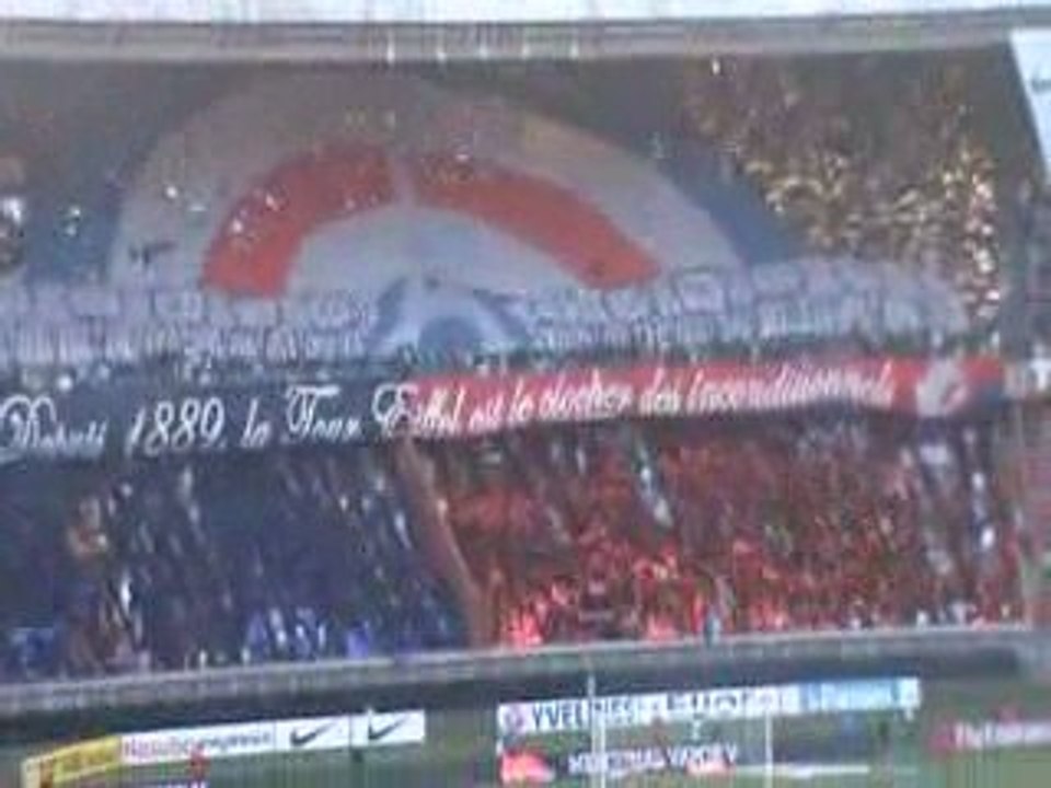 PSG MONACO Entrée des joueurs