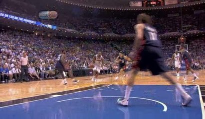 Rashard Lewis has 14 points so far including this nice drive