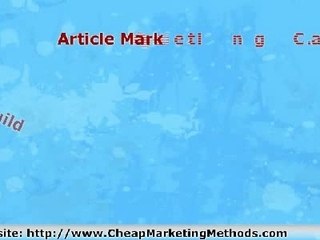 Article Marketing Can Really Grow Your Business