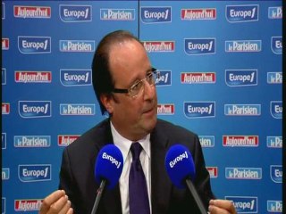 Hollande : Bayrou se met "dans une position solitaire"