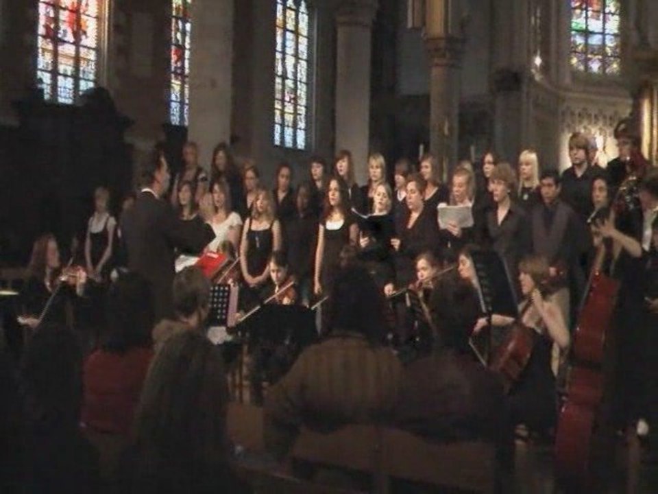 Ave verum Mozart chorale Lycée Gambetta Tourcoing