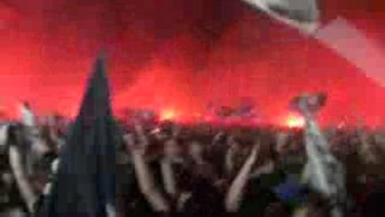 Girondins, ambiance fin de match...