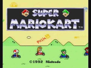 [Rétro Test] SuperMarioKart (SNES)