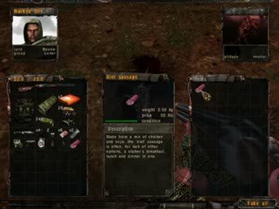 STALKER SoC avec OL 2.2 : bug ?