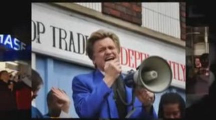 Rev. Billy comes to UK