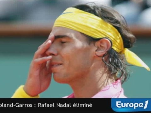 Roland-Garros : Nadal éliminé en 1/8 de finale