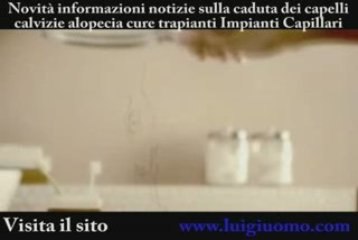 Ricrescita capelli, visita anche il sito www.luigiuomo.com