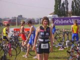 championnat de france triathlon jeunes sur tricastin 2009