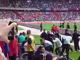 Le jubilé de Pauleta 31/05/2009 Paris tour d'honneur