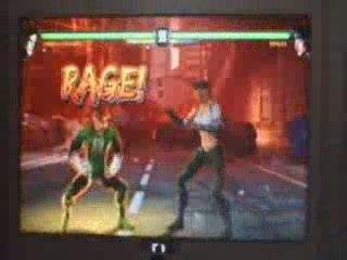 Mortal Kombat VS DC- Green Lantern VS Sonya