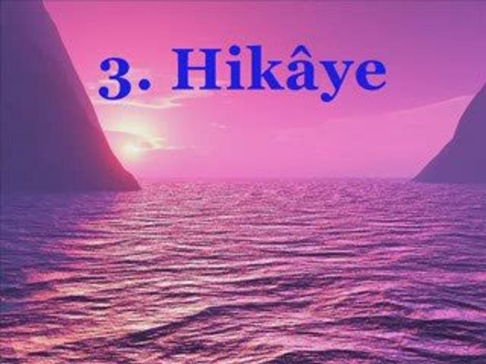 3hikaye 1söz
