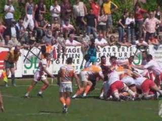 RC Chalon- Lannemezan demi-finale Fédérale 1 Rugby