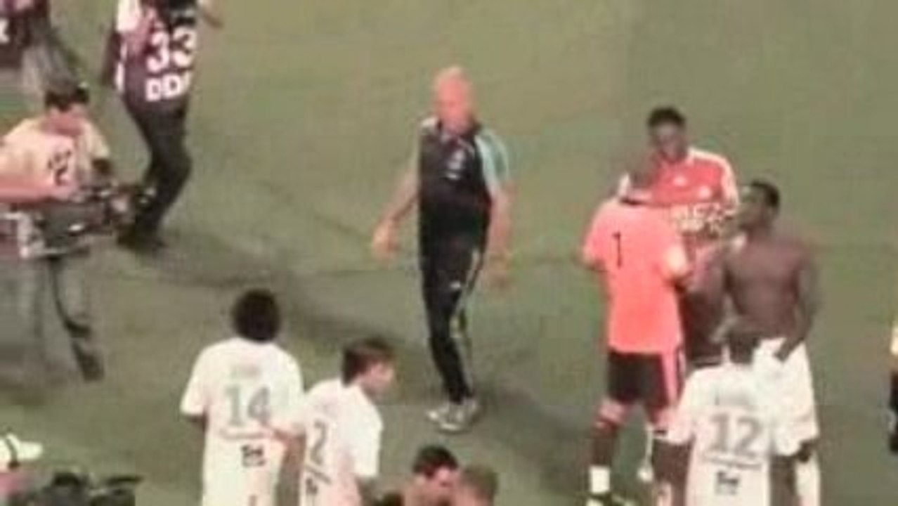 Eric GERETS Ses adieux au Velodrome (MERCI!!!!!)