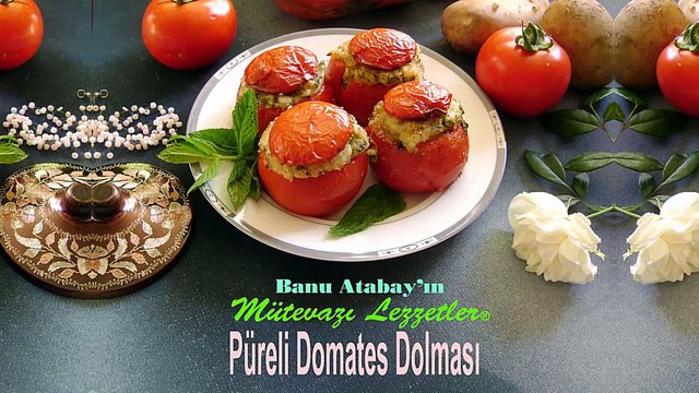 Pureli Domates Dolması