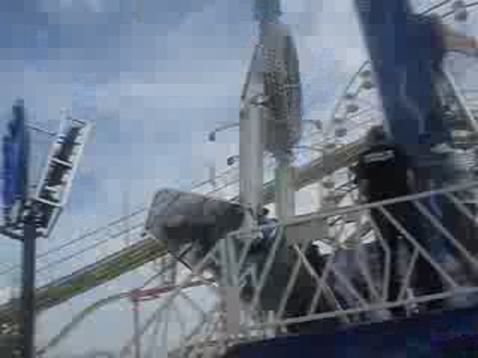 Foire du trone manège sensation forte