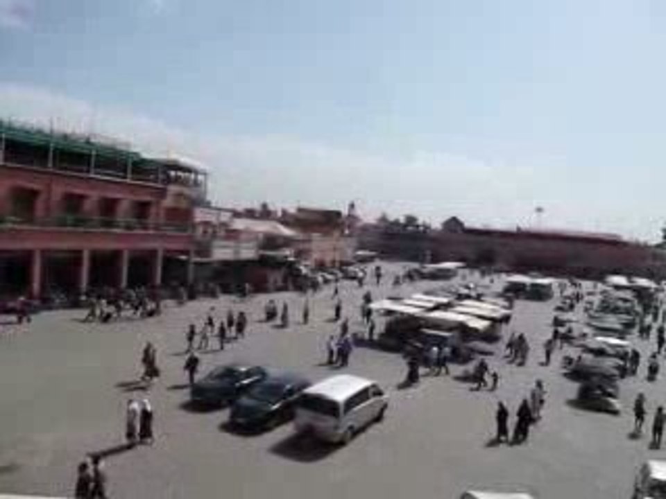 Place jammaa el fna de Marrakech