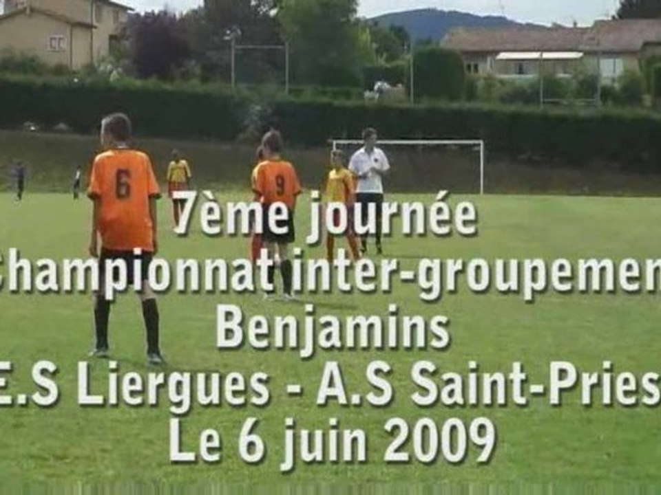E.S Liergues - A.S Saint-Priest le 6 juin 2009