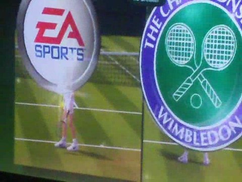 Pete Sampras essaye Grand Chelem Tennis à l'E3