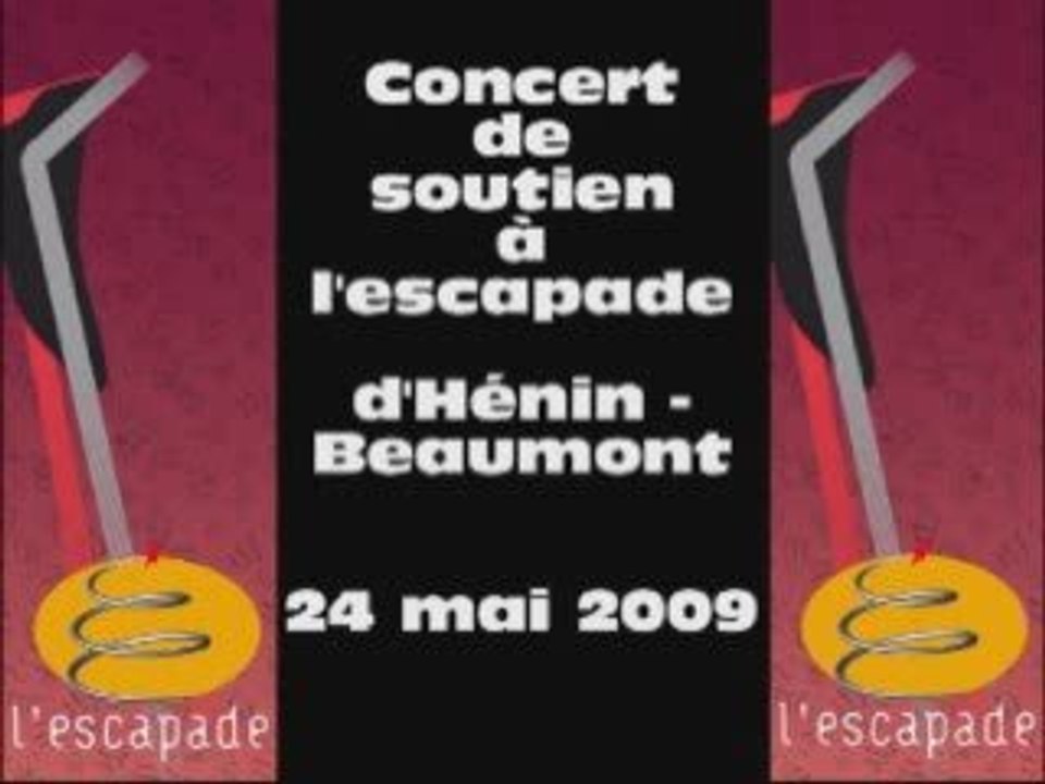 Escapade Hénin-Beaumont concert de soutien