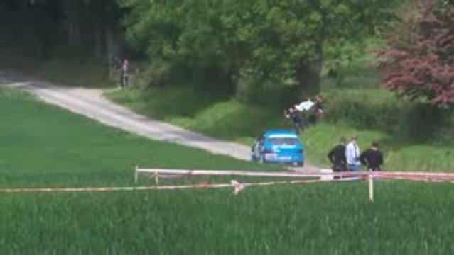 frédéric morel en CLIO au rallye du tréport 2009