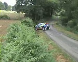 sorti de la  n°0 rallye du bearn 2009