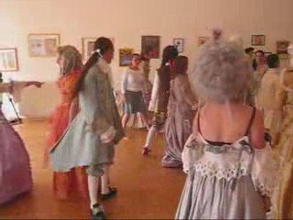 Stage  de danse baroque au bal de Versailles