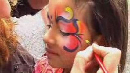 animation de maquillage enfant - fête de village