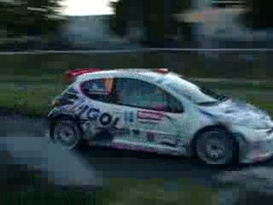 rallye du limousin 2009 super speciale