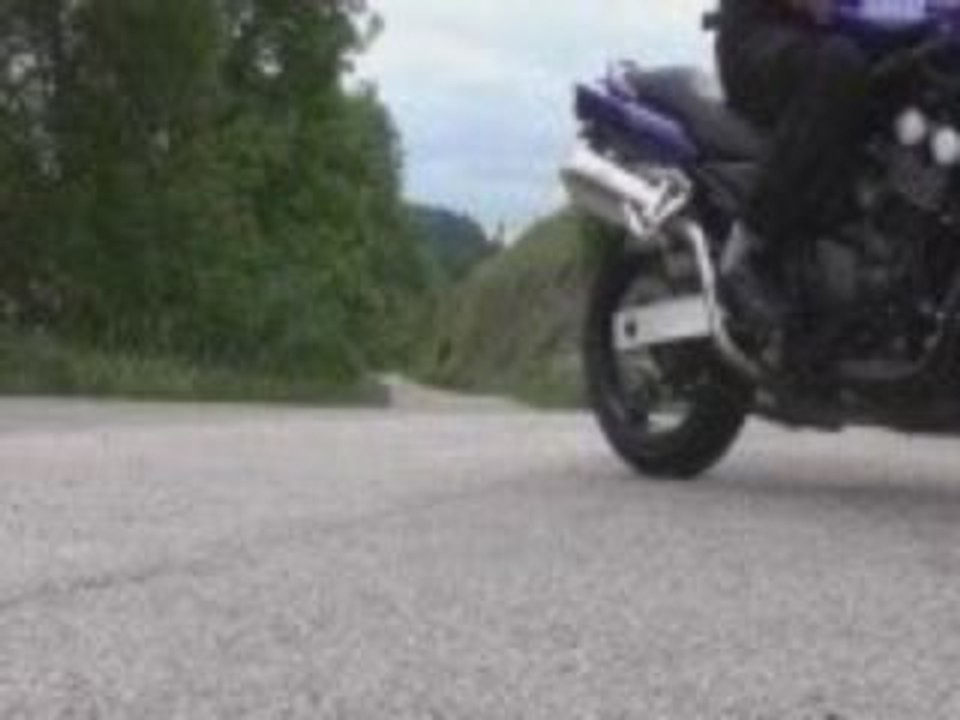 Yamaha 600 Fazer Pot Stephan position haute