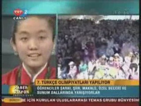 Muhsin Yazıcıoğlu Anne şiiri Kazakistanlı öğrenci TRT-2