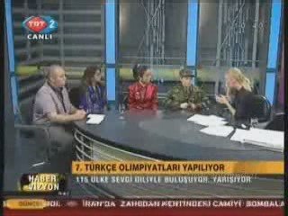 Türkçe Olimpiyatı öğrenci-öğretmen söyleşi TRT-2