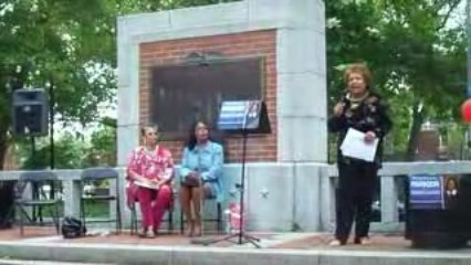 Former Mayor Nancy Henry Speaks at Mujiba's Campaign Announc