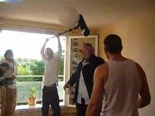 SAM DE PANAME EN PLEIN TOURNAGE CINEMA