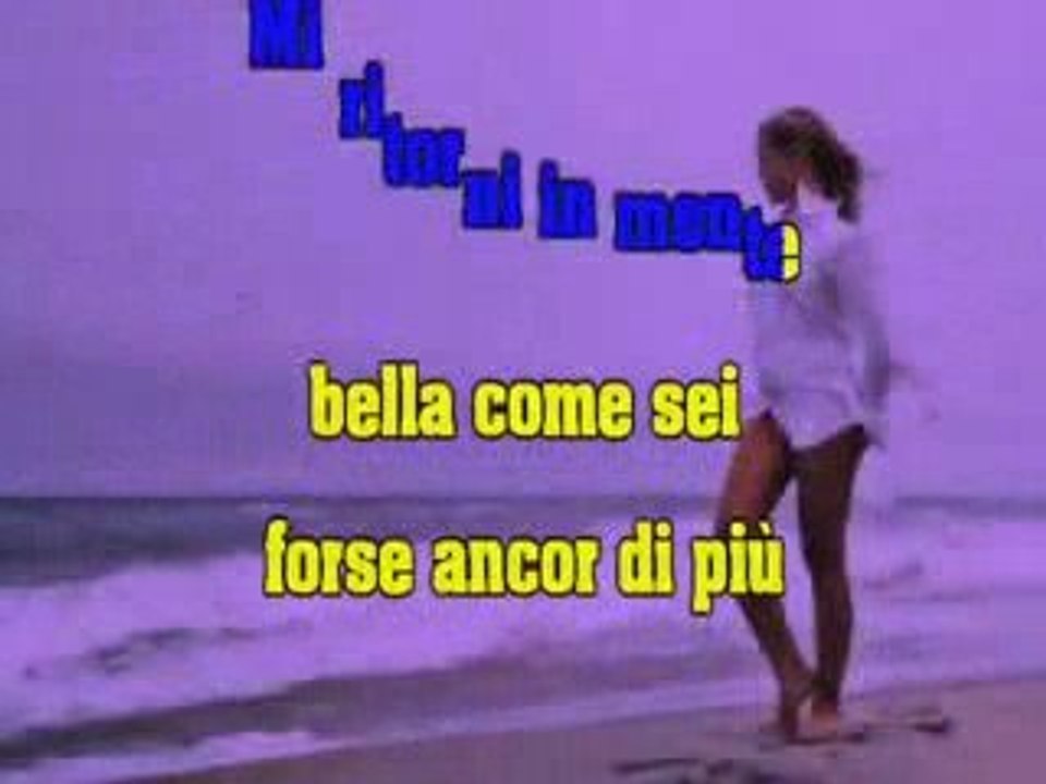 KARAOKE - Mi ritorni in mente - Lucio Battisti