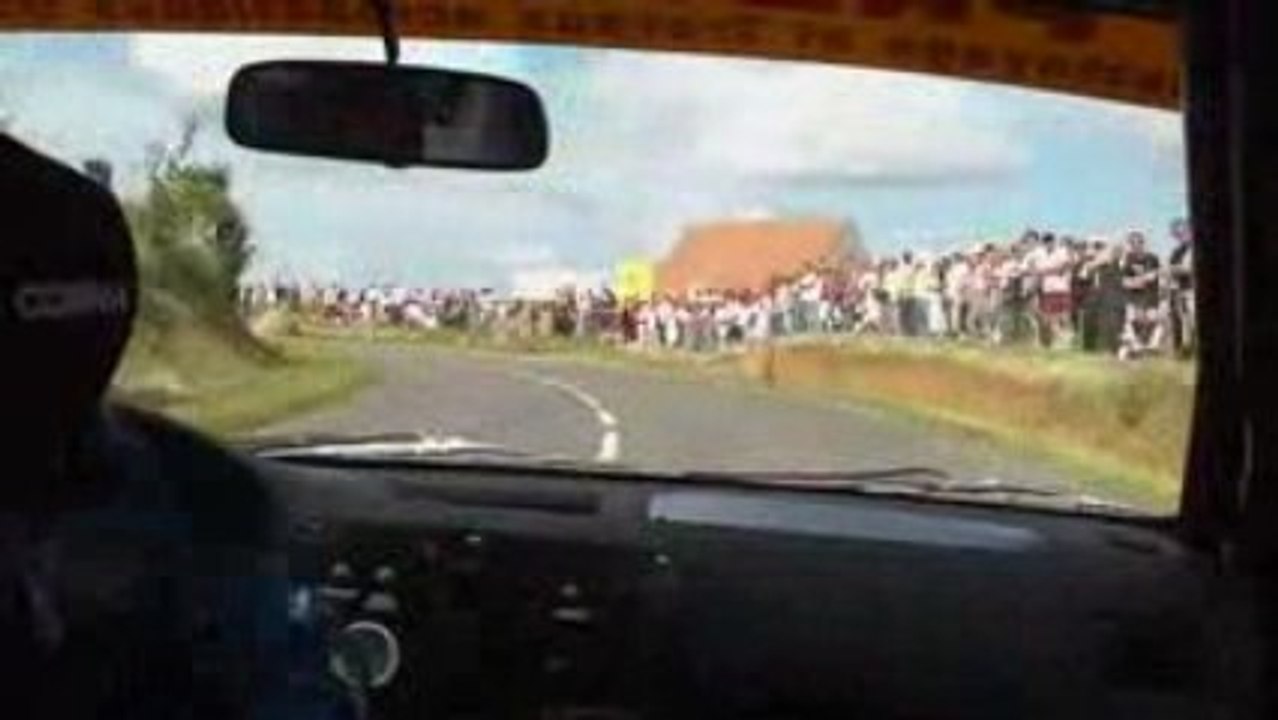 course de cote de sancerre en civic de Cédric Bouffeteau