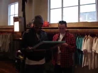 Spencer McCarthy and Pharrell Williams