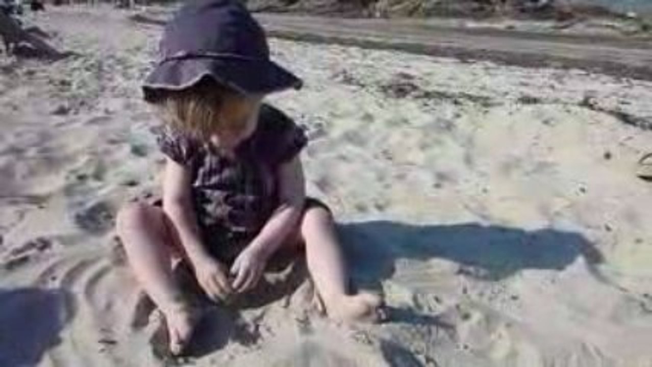 Vive la playa pour Mathilde