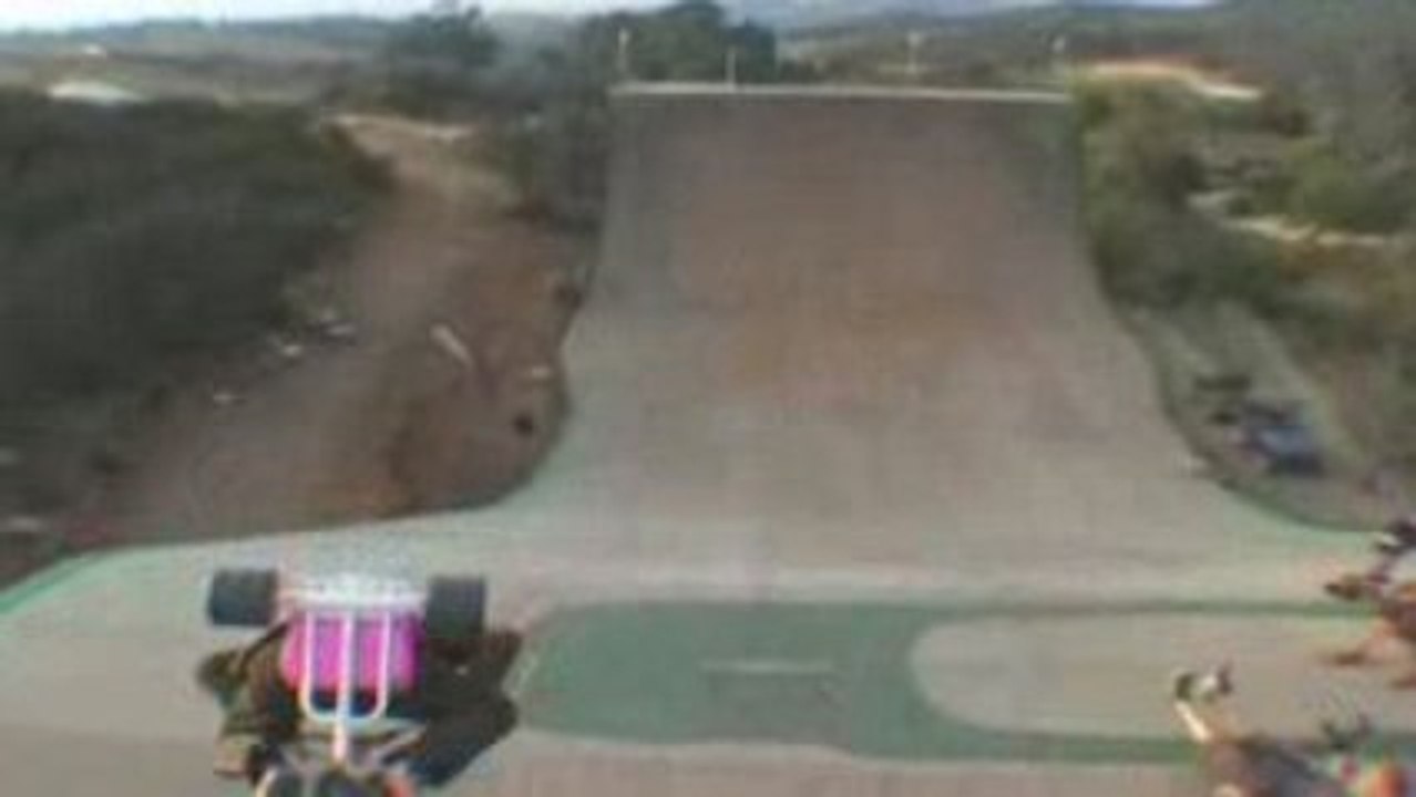 FMX Travis Pastrana Backflip Tricycle