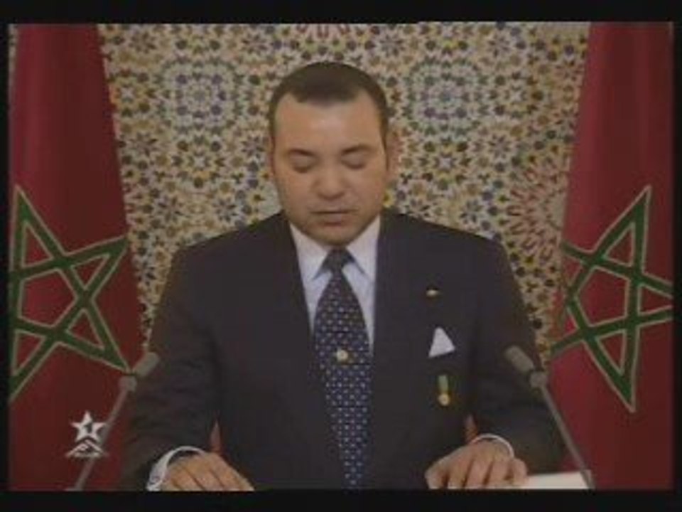 SM Mohamed 6 Roi du Maroc :discours à la Nation