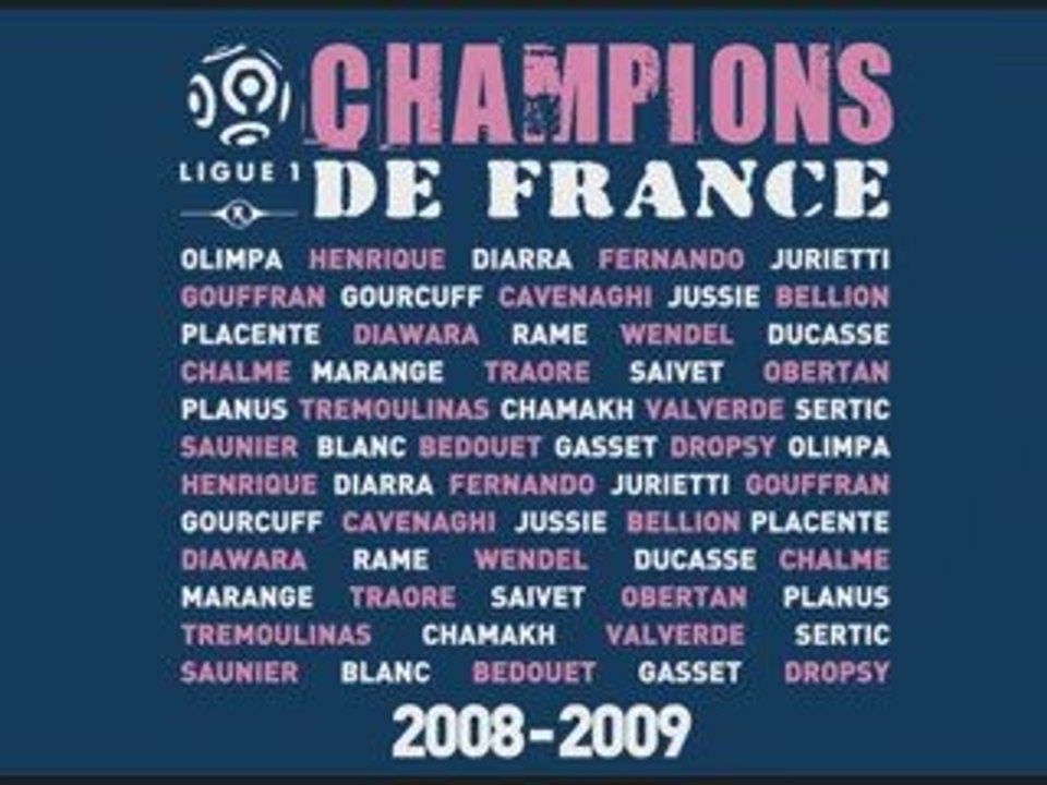 Bordeaux Champion de France - Ambiance après match