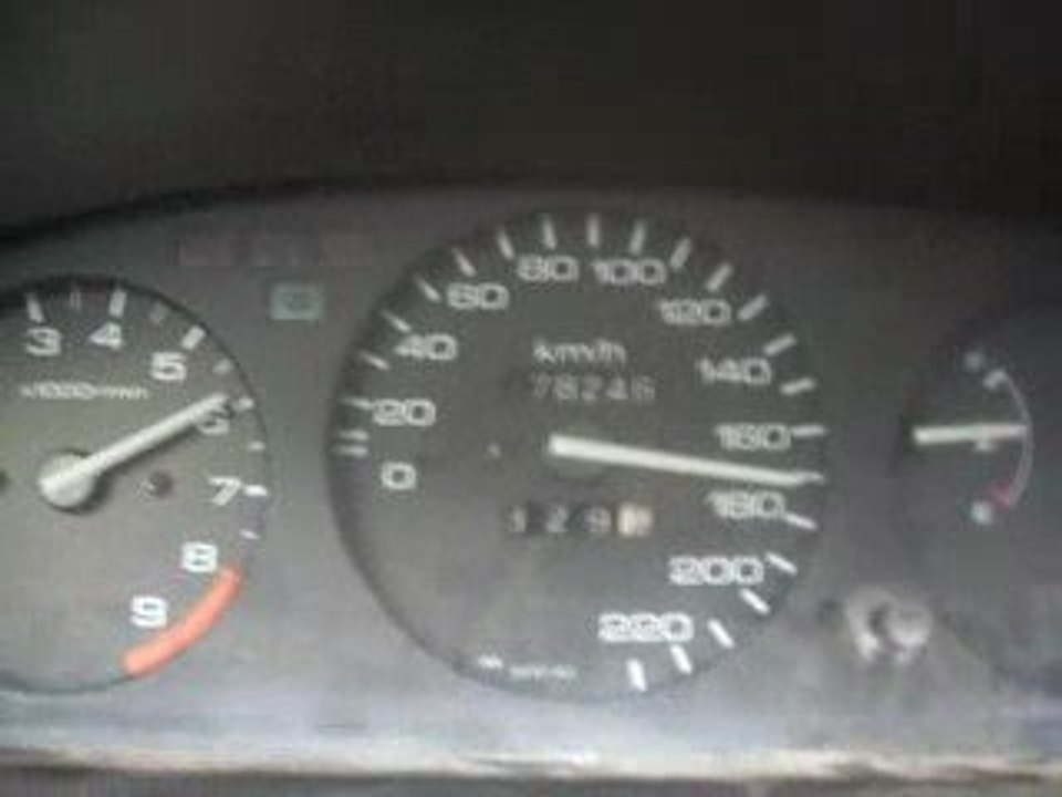 ma EG6 sur l'autobahn