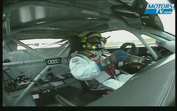 Camera embarquee Audi R8 GT3 2009 Dijon