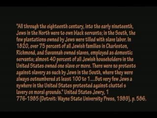 jewish Domination of the slave trade