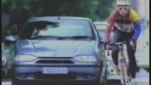 Fiat Palio and cyclist advert - funny