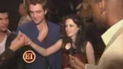 Twilight cast MTV awards backstage