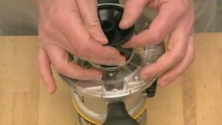Centering the Sub Base on a DEWALT Fixed Base Router