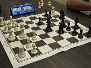 ECHECS : GREGORY 1 VS 0 ROBERT (INTER-SERVICE 2009)