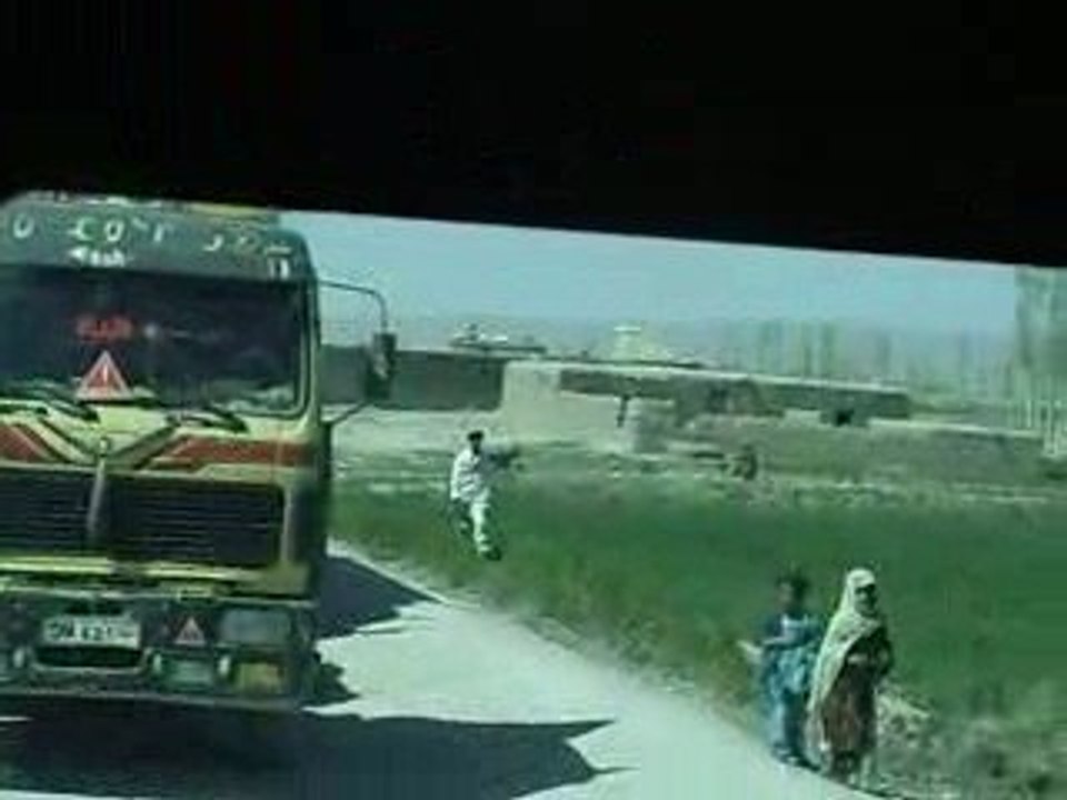 Afghani children playing