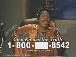 Miss Cleo Infomercial: Caller Gets Insulted